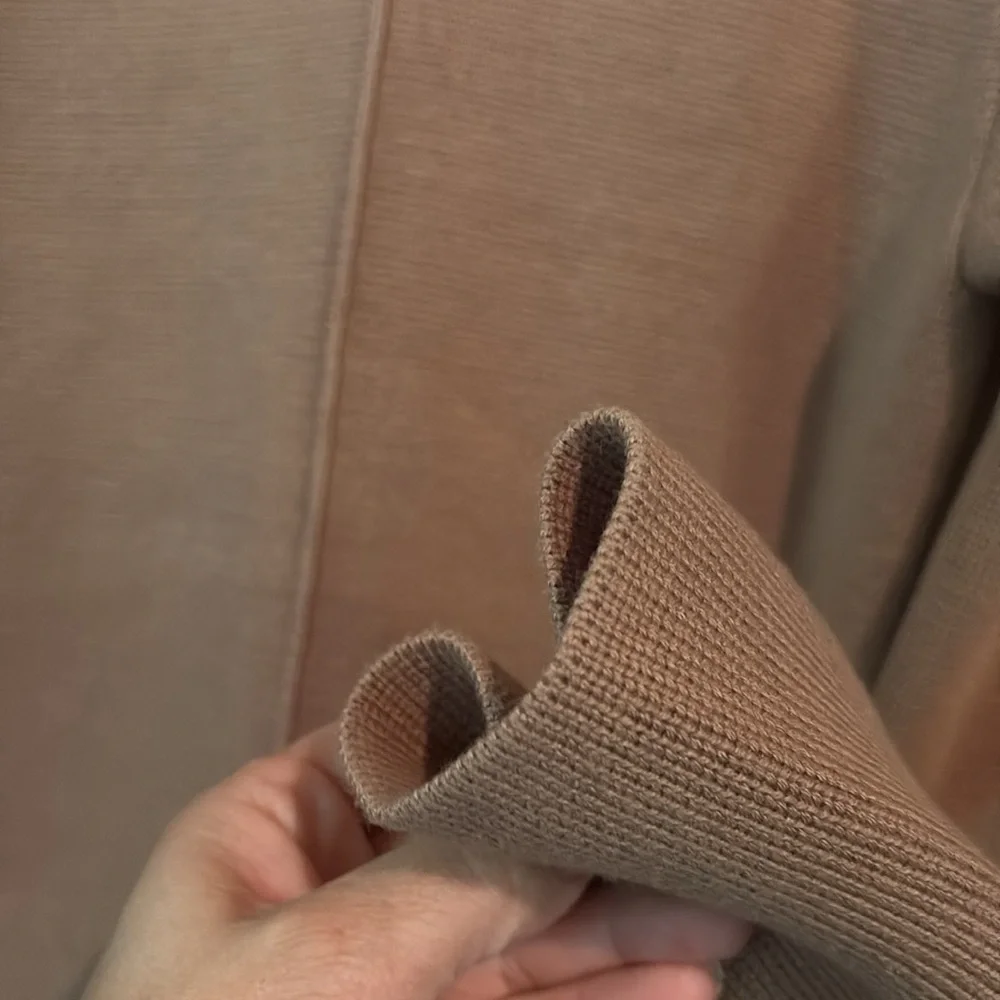 L'Agence Sofia Knit Blazer, Small in Gingersnap